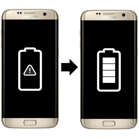 Výměna baterie Samsung Galaxy S7 Edge.