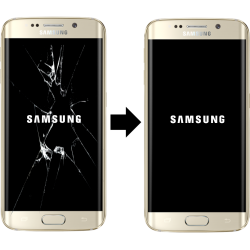 Výměna krycího skla Samsung Galaxy S6 Edge