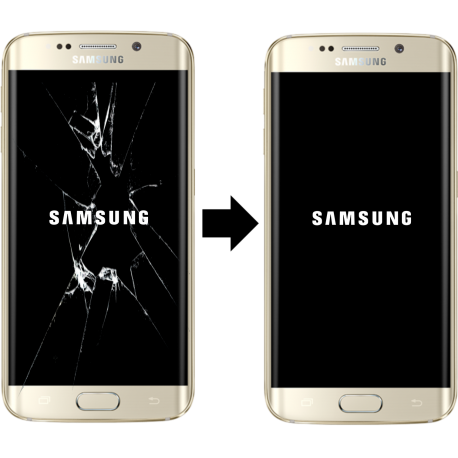 Výměna krycího skla Samsung Galaxy S6 Edge