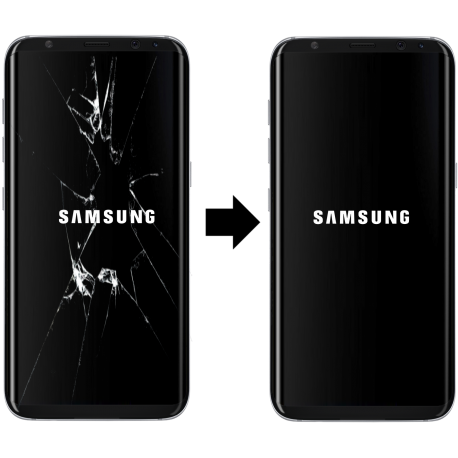 Výměna krycího skla Samsung Galaxy S8