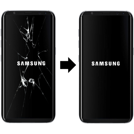 Výměna krycího skla Samsung Galaxy S8 Plus